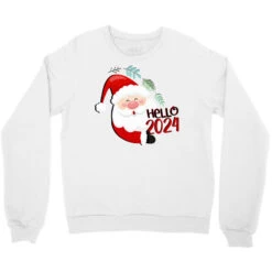 Santa Claus Happy Christmas 2024 Crewneck Sweatshirt -Noel Outfits Store pd.2526295436.32.25086440.s3.1 front white ffffff none x0y0 124 800x800 1