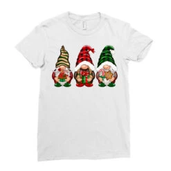 Christmas Gnomes Ladies Fitted T-Shirt -Noel Outfits Store pd.2526304836.36.25057677.s3.1 front white ffffff none x0y0 154 800x800 1