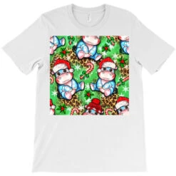 Christmas Cute Hippo Sitting T-Shirt -Noel Outfits Store pd.2526307775.24.25057675.s3.2 front white ffffff none x0y0 180 800x800 1