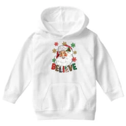 Believe Christmas Youth Hoodie -Noel Outfits Store pd.2526314511.53.25057648.s3.1 front white ffffff none x15.5y0 82 800x800 1