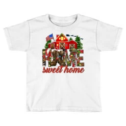 Army Christmas Home Sweet Home Toddler T-shirt