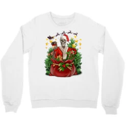 Santa Skeleton Christmas Crewneck Sweatshirt -Noel Outfits Store pd.2526319692.32.25057532.s3.1 front white ffffff none x0y0 124 800x800 1