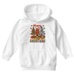 Merry Christmas With Western Trees Youth Hoodie -Noel Outfits Store pd.2526320101.53.25057531.s3.1 front white ffffff none x14y0 85 800x800 1