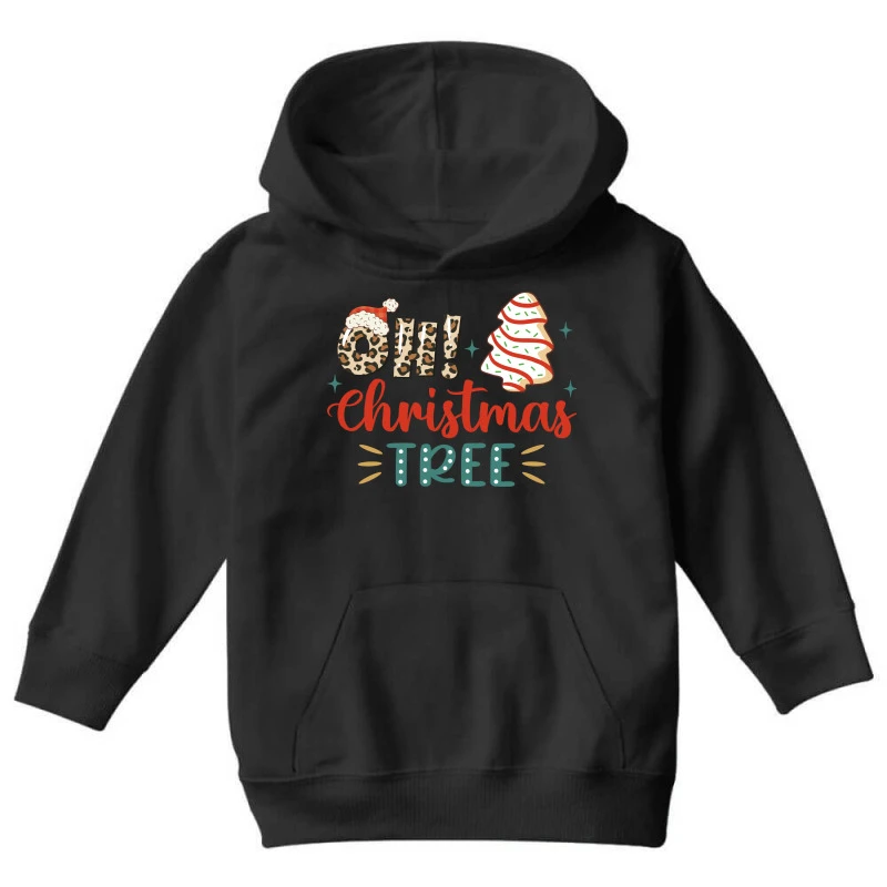 Oh! Christmas Tree Svg Youth Hoodie 5 Oh! Christmas Tree Svg Youth Hoodie - Image 3