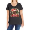 Merry Christmas Dog Ladies Curvy T-Shirt -Noel Outfits Store pd.2526365086.116.25087377.s3.1 front black ffffff none x0y0 133 800x800 1