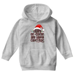 Merry Off Season And Happy Christmas Youth Hoodie -Noel Outfits Store pd.2526365185.53.25087378.s3.1 front sport grey ffffff none x19y0 75 800x800 1