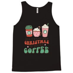 All I Want For Christmas Is More Coffee Retro Groo Tank Top -Noel Outfits Store pd.2526376512.30.25088317.s3.1 front black ffffff none x21y0 138 800x800 1
