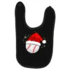 Christmas Baseball Seasons Greetings Baby Bibs