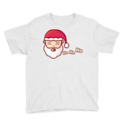 Santa Claus Christmas Youth Tee -Noel Outfits Store pd.2526393527.37.25089243.s3.1 front white ffffff none x0y0 129 800x800 1