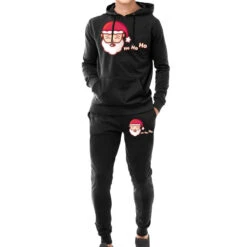 Santa Claus Christmas Hoodie & Jogger Set
