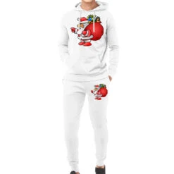 Santa Claus Christmas Gifts Bag Hoodie & Jogger Set