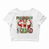 Pharmacy Squad Christmas Crop Top -Noel Outfits Store pd.2526424856.87.25087068.s3.1 front white ffffff none x5y0 136 800x800 1