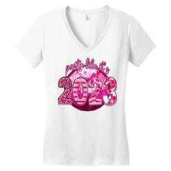 Party Like It's 2023 Christmas Women's V-Neck T-Shirt 9 Party Like It's 2023 Christmas Women's V-Neck T-Shirt -Noel Outfits Store pd.2526427365.72.25087058.s3.1 front white ffffff none x0y0 138 800x800 1