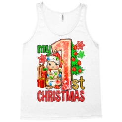 My First Christmas Rabbit Tank Top -Noel Outfits Store pd.2526433108.30.25087028.s3.1 front white ffffff none x9.5y0 161 800x800 1