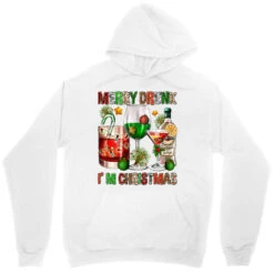 Merry Drunk I'm Christmas Unisex Hoodie 9 Merry Drunk I'm Christmas Unisex Hoodie -Noel Outfits Store pd.2526442711.31.25087016.s3.1 front white ffffff none x0y0 118 800x800 1