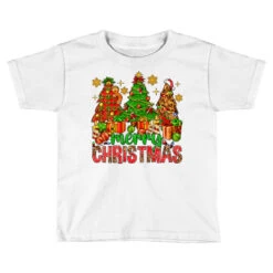 Merry Christmas And Christmas Trees Toddler T-shirt