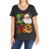Love Christmas Ladies Curvy T-Shirt 2 Love Christmas Ladies Curvy T-Shirt -Noel Outfits Store pd.2526460202.116.25086970.s3.1 front black ffffff none x0y0 133 800x800 1