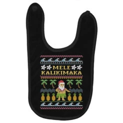 Mele Kalikimaka Christmas Baby Bibs