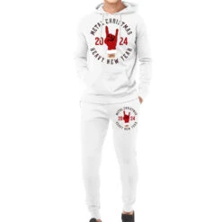 Metal Christmas Heavy New Year Hoodie & Jogger Set