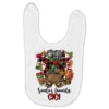 Afro Messy Bun Christmas Gigi Baby Bibs -Noel Outfits Store pd.2526568242.85.25086781.s3.1 front customized f5f5f5 none x64y180 140 800x800 1