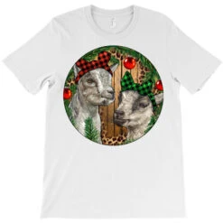Baby Goats Christmas T-Shirt -Noel Outfits Store pd.2526594234.24.25093970.s3.1 front white ffffff none x0y0 180 800x800 1