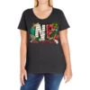 NP Nurse Practitioner Christmas Ladies Curvy T-Shirt 2 NP Nurse Practitioner Christmas Ladies Curvy T-Shirt -Noel Outfits Store pd.2526595495.116.25093861.s3.1 front black ffffff none x0y0 133 800x800 1