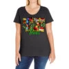 Christmas Texas Ladies Curvy T-Shirt -Noel Outfits Store pd.2526596133.116.25093855.s3.1 front black ffffff none x0y0 133 800x800 1