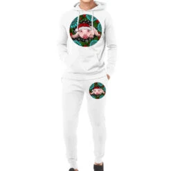 Baby Pig Christmas Hoodie & Jogger Set