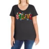 Christmas Believe Ladies Curvy T-Shirt