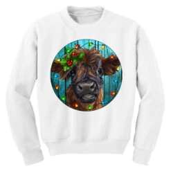 Calf Christmas Youth Sweatshirt -Noel Outfits Store pd.2526674695.52.25095098.s3.1 front white ffffff none x0y0 169 800x800 1