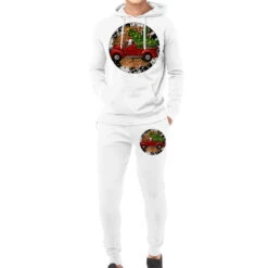 Farm Truck Christmas Hoodie & Jogger Set