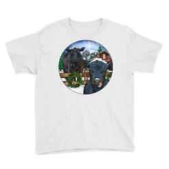 Black Angus Cattle And Calf Christmas Youth Tee -Noel Outfits Store pd.2526677518.37.25095113.s3.1 front white ffffff none x0y0 129 800x800 1