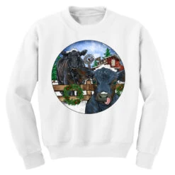 Black Angus Cattle And Calf Christmas Youth Sweatshirt -Noel Outfits Store pd.2526677525.52.25095113.s3.1 front white ffffff none x0y0 169 800x800 1