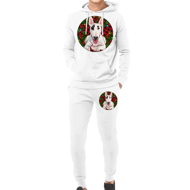 Christmas Bull Terrier Hoodie & Jogger Set 3 Christmas Bull Terrier Hoodie & Jogger Set
