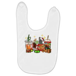 Christmas Coffee Cups With French Bulldog Baby Bibs