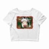 Merry Christmas Hereford Cow With Background Crop Top -Noel Outfits Store pd.2526688091.87.25095168.s3.1 front white ffffff none x0y0 146 800x800 1