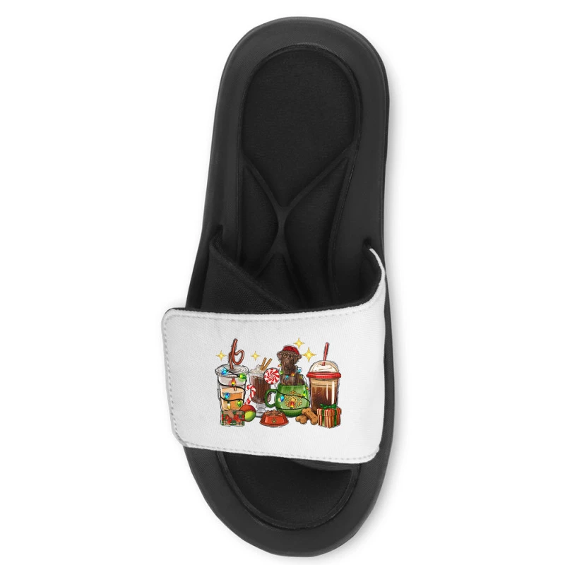 Christmas Coffee Cups With Labrador Slide Sandal 4 Christmas Coffee Cups With Labrador Slide Sandal - Image 2