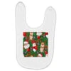 Pharmacy Christmas Seamless Digital Paper Baby Bibs