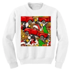 Christmas Truck Seamless Digital Paper Youth Sweatshirt -Noel Outfits Store pd.2526692015.52.25095019.s3.2 front white ffffff none x0y0 169 800x800 1