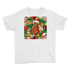 Christmas Cake And Seamless Digital Paper Youth Tee -Noel Outfits Store pd.2526692260.37.25095018.s3.2 front white ffffff none x0y0 129 800x800 1