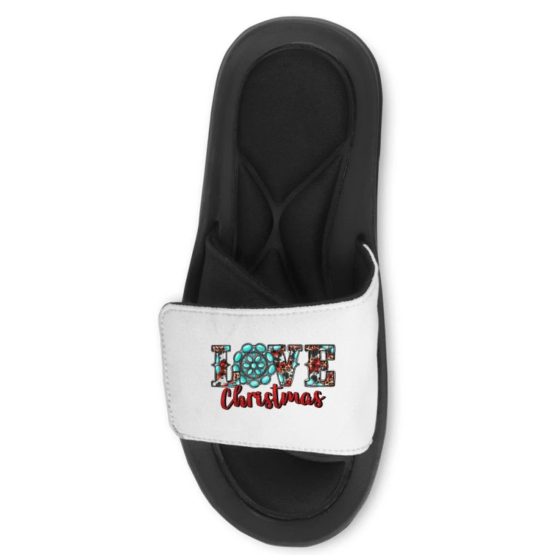 Western Gemstone Christmas Love Slide Sandal 4 Western Gemstone Christmas Love Slide Sandal - Image 2