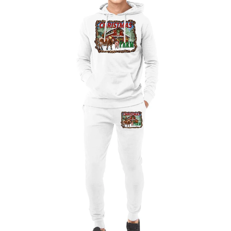 Christmas On The Farm Hoodie & Jogger Set 3 Christmas On The Farm Hoodie & Jogger Set