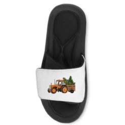 Christmas Orange Farm Tractor Slide Sandal -Noel Outfits Store pd.2526699298.202.25095228.s3.1 front customized f5f5f5 none x75y70 90 800x800 1