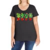 Christmas Cactuses Ladies Curvy T-Shirt -Noel Outfits Store pd.2526704512.116.25093800.s3.1 front black ffffff none x0y0 133 800x800 1