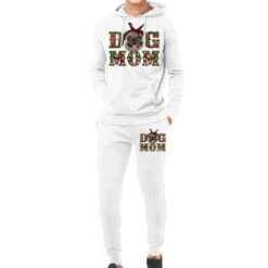 Christmas Dog Mom Hoodie & Jogger Set