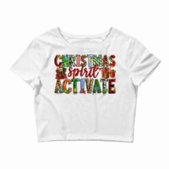 Christmas Spirit Activate Crop Top