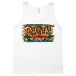 Santa Baby Western Christmas Tank Top -Noel Outfits Store pd.2526722372.30.25095394.s3.1 front white ffffff none x0y0 180 800x800 1