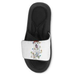 Christmas White Shepherd With Christmas Lights Slide Sandal -Noel Outfits Store pd.2526723957.202.25095395.s3.1 front customized f5f5f5 none x90y38.5 60 800x800 1