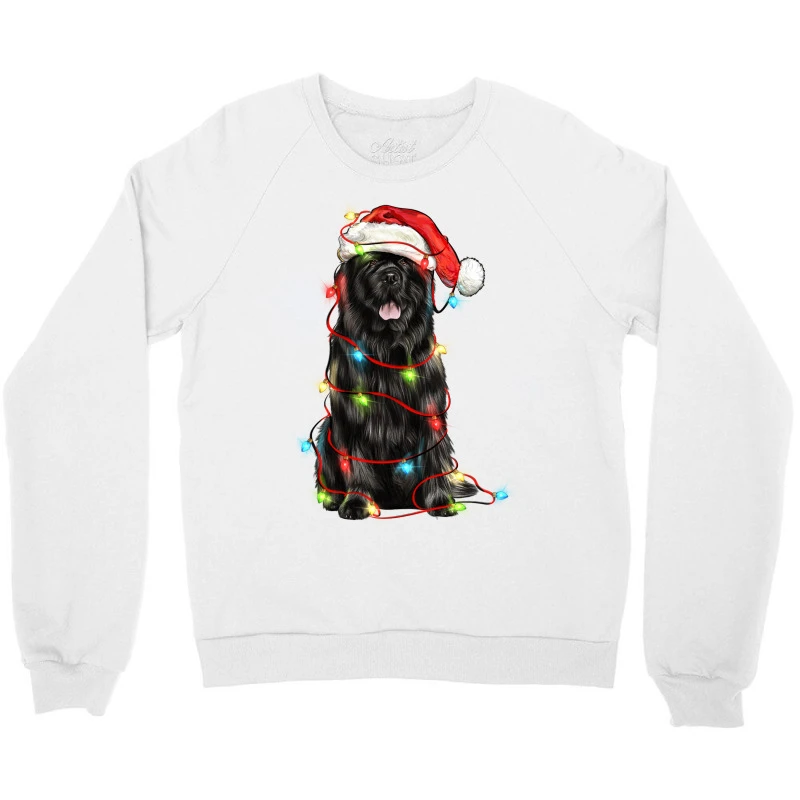 Christmas Newfoundland Dog Crewneck Sweatshirt 5 Christmas Newfoundland Dog Crewneck Sweatshirt - Image 3