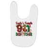 Santa's Favorite 911 Dispatcher For Christmas Baby Bibs